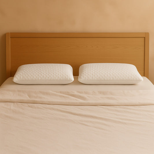 Viscoelastic pillow Medium firmness +18 cm, greater volume and strong build