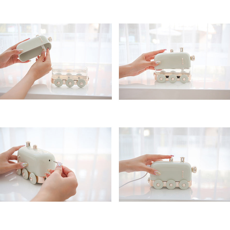 Humidificador Train. Color Rosa. - Oma Home