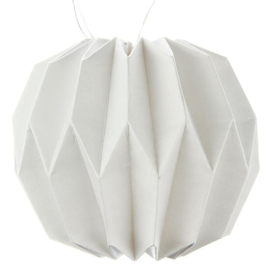 Guirnalda con 10 bolas blancas. 150cm - Oma Home