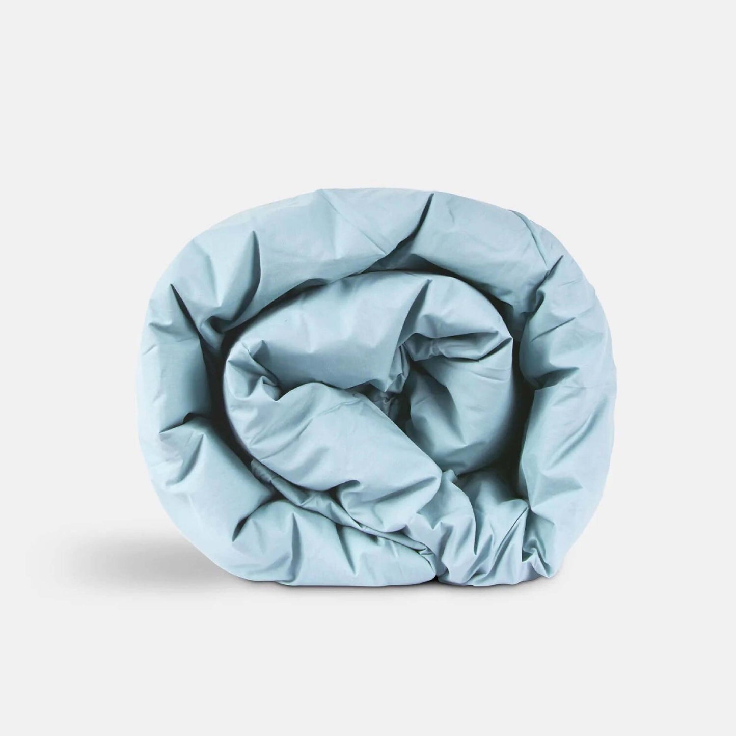 Duvet cover 100% cotton percale, 180 threads. Light blue.