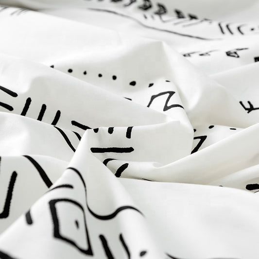 Bajera ajustable con estampado étnico 200TC. - Oma Home